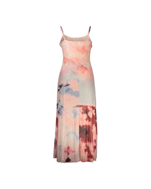Desigual Pink Midi Dresses