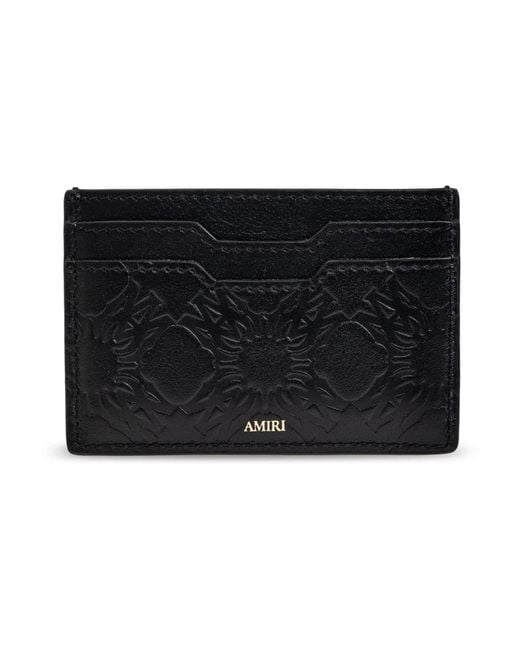 Amiri Black Wallets & Cardholders for men