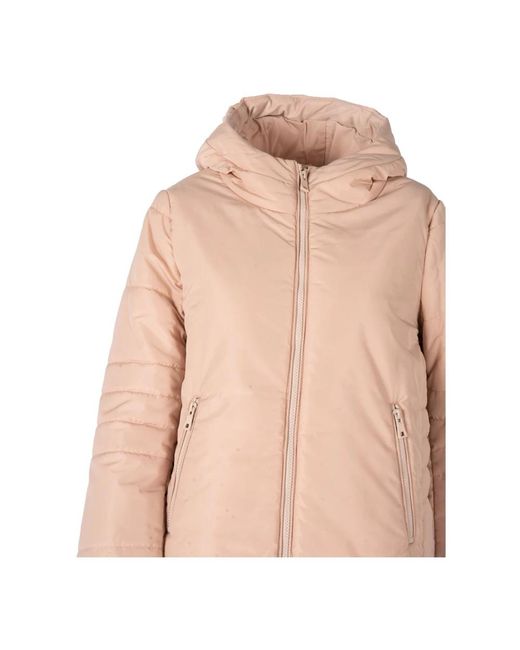 Geox Jassen ,Roze ,Polyester Hoodie Met Rits in het Pink