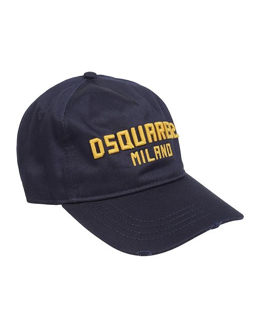DSquared² Baseball Cap in het Blue voor heren