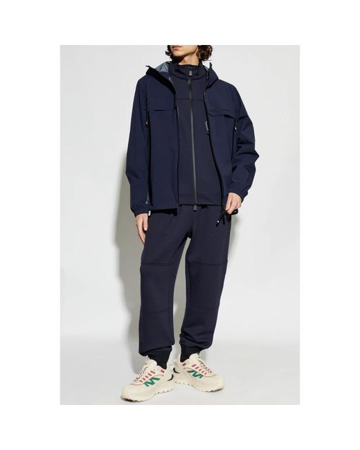 Light Jackets Moncler de hombre de color Blue