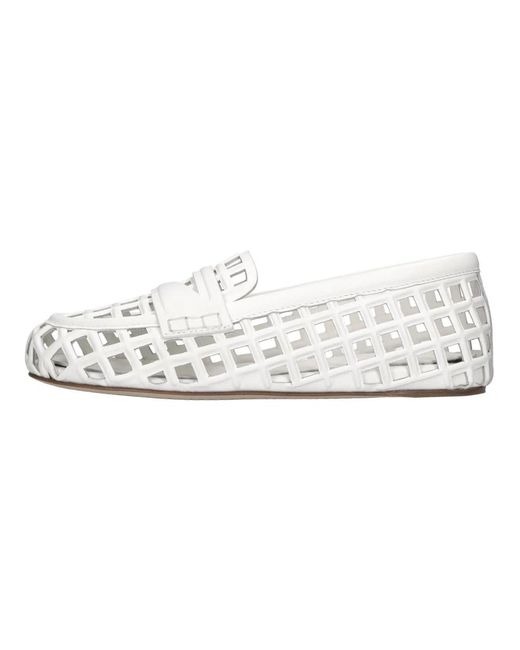 3Juin White Loafers