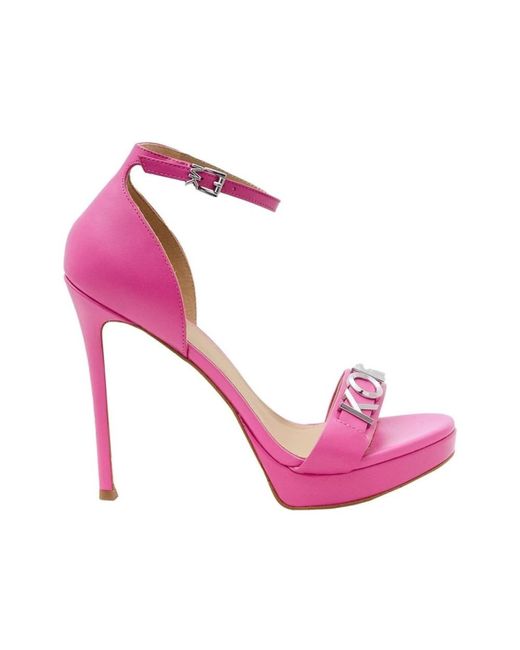 Michael Kors Pink High Heel Sandals