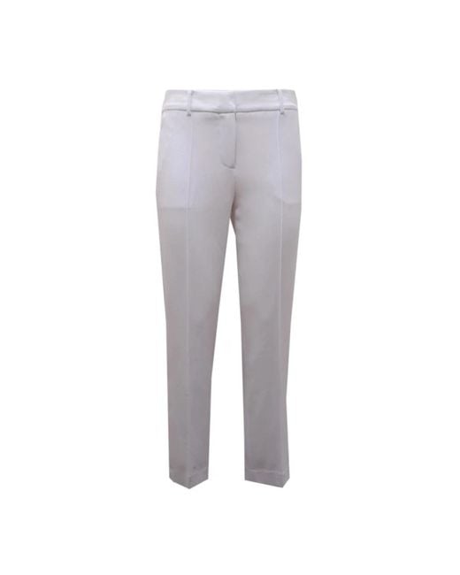 Slim-Fit Trousers Michael Kors de color Gray