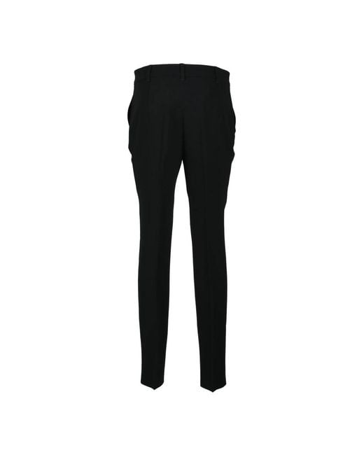 Max Mara Black Slim-Fit Trousers