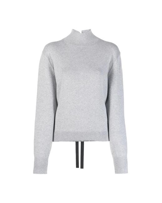 Fendi Gray Turtlenecks