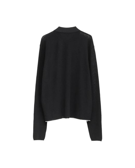 Jacquemus Black Round-Neck Knitwear for men