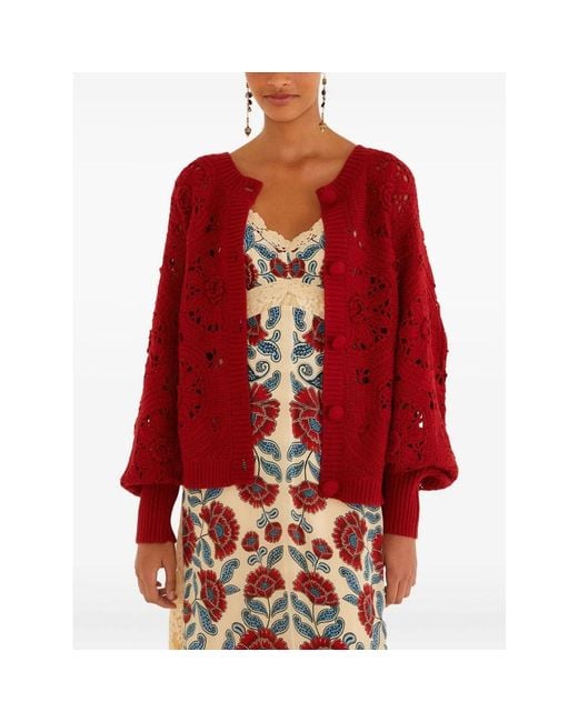 Farm Rio Red Cardigans
