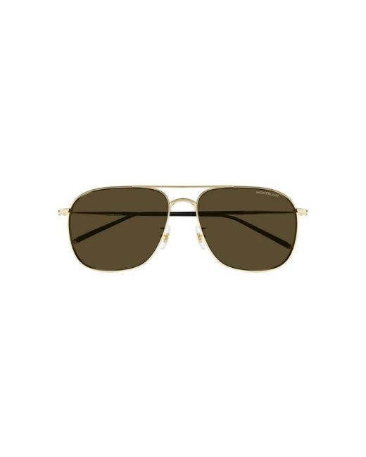 Montblanc Yellow Sunglasses
