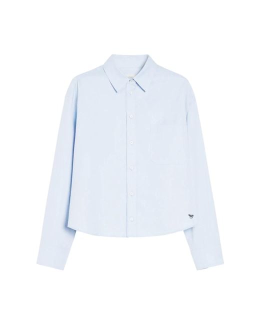 Shirts Weekend by Maxmara de color Blue