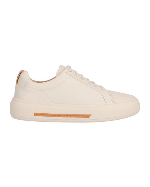 Clarks White Sneakers