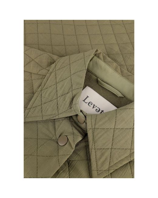 Levete Room Jassen ,Groen ,Katoen Sarah 1 Shirt Gilet in het Green