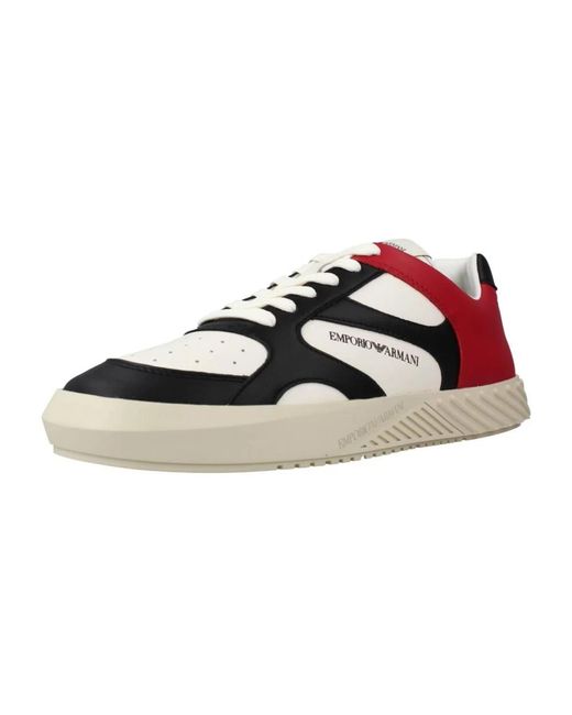 Sneakers di EA7 in Red da Uomo