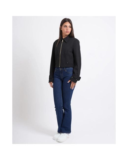 Light Jackets Guess de color Black