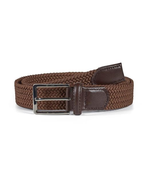 Howard London Geflochtener Gürtel Marvin Mid in Brown für Herren