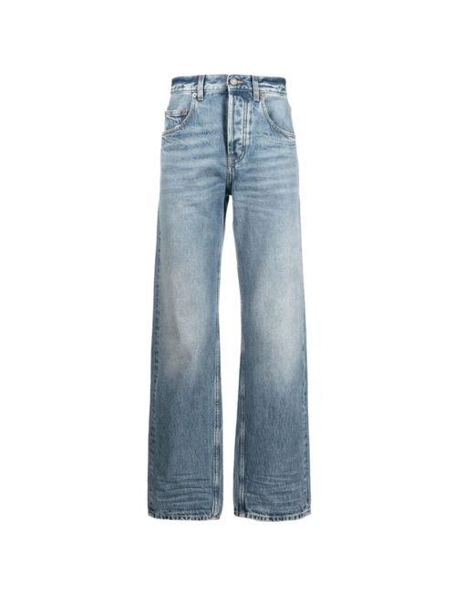 Saint Laurent Blue Straight Jeans