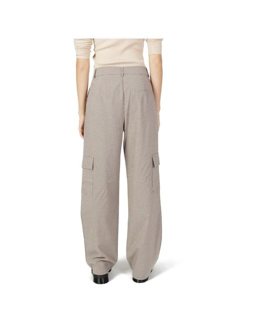 ONLY Gray Cargo check hose herbst/winter kollektion