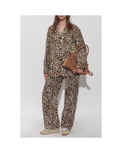 DSquared² Jas Met Dierenprint in het Natural