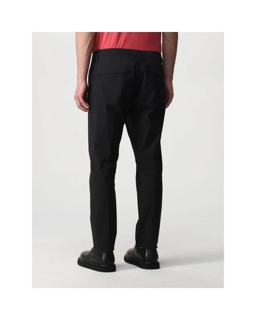 Dondup Black Chinos for men