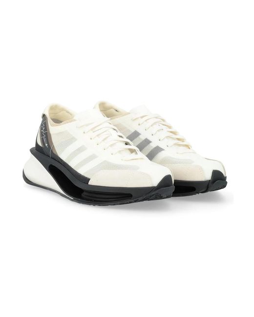 Y-3 Sneaker aus technischem stoff in elfenbeinfarbe in White für Herren