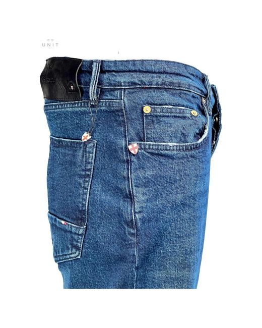 Blue De Gênes Blue Slim-Fit Jeans for men