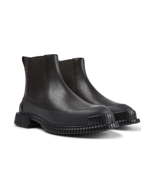 Camper Black Chelsea Boots