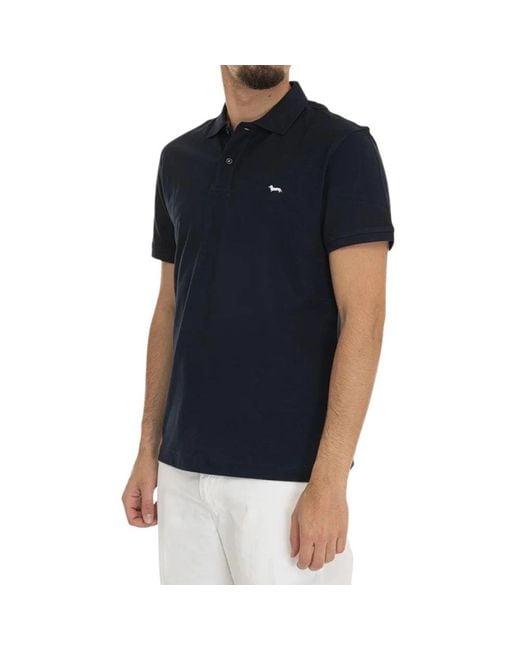 Harmont & Blaine Blue Polo Shirts for men