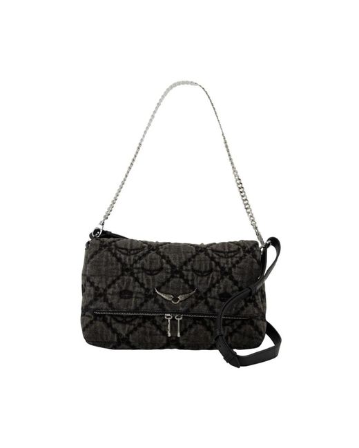 Zadig & Voltaire Shoulder Bags in het Black