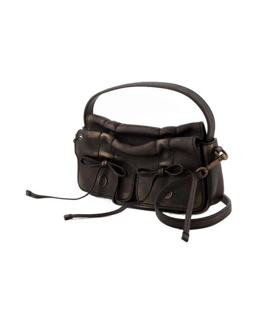 Acne Black Multipocket Micro Vintage Crossbody