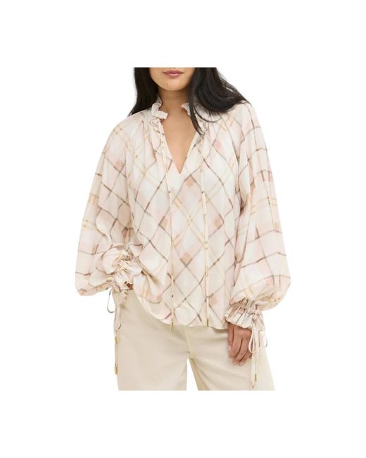 Blouses Barbour de color Natural