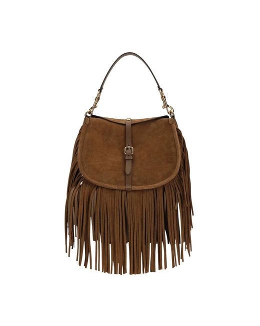 Etro Brown Shoulder Bags