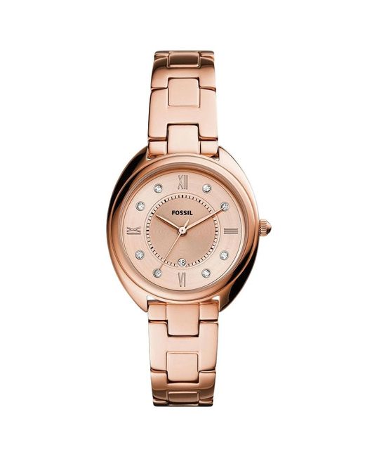 Fossil Accessoires ,Roze ,Elegant Townsman Watch in het Pink