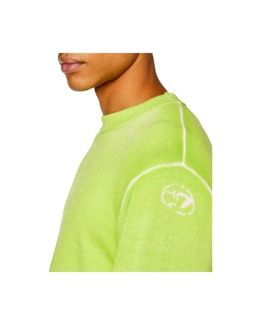 DIESEL Green Sweatshirts for men
