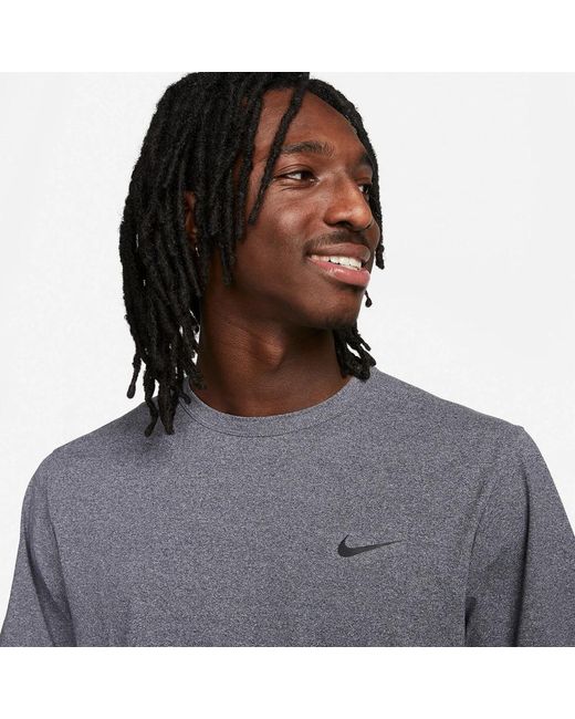 Nike Hyverse dri-fit uv t-shirt in Gray für Herren