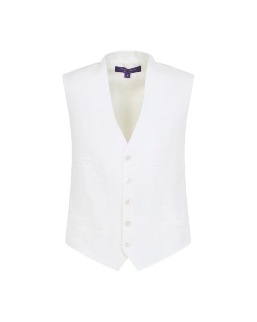 Vests Ralph Lauren de color White