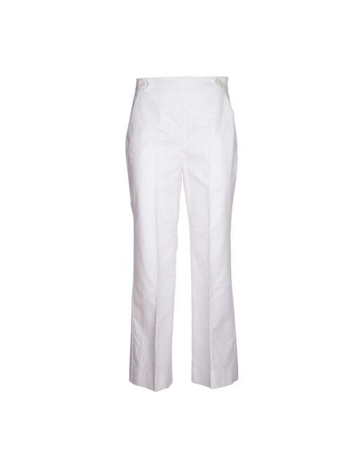 Pantaloni fulmine bianchi di iBlues in White