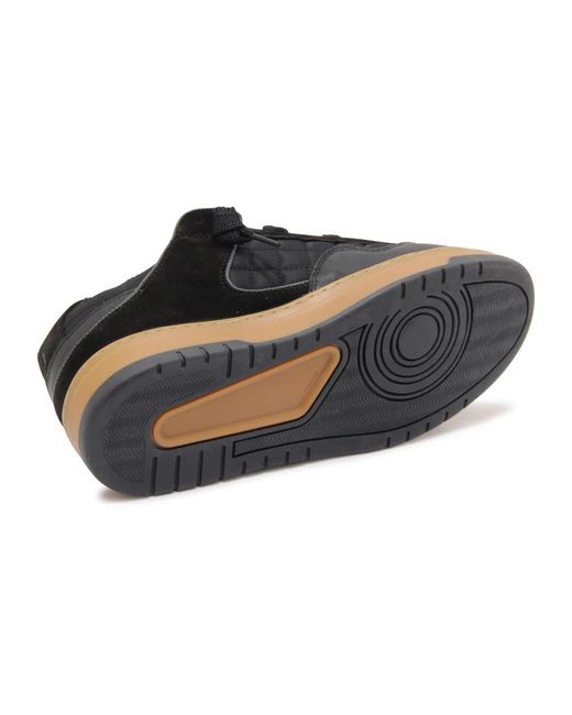 Date Schoenen ,Zwart ,Nylon Zwarte Nylon Skate Schoenen in het Black voor heren