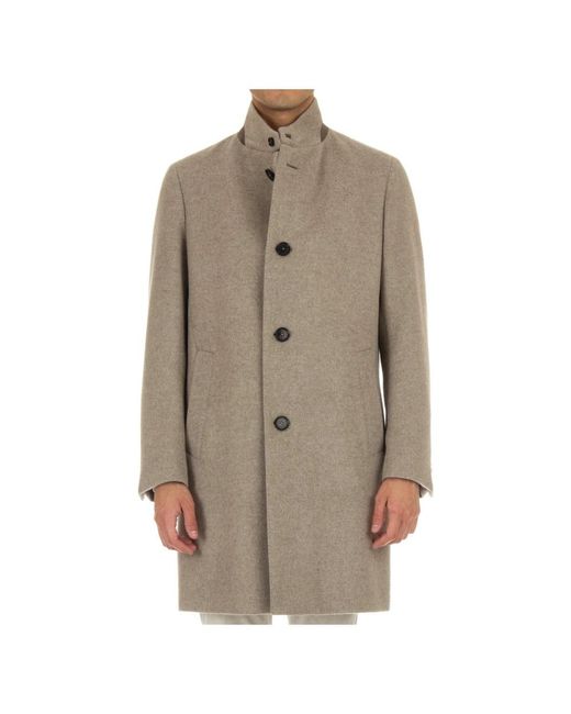Zegna Natural Single-Breasted Coats for men