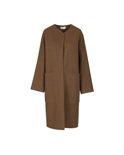 The Row Brown Single-Breasted Coats