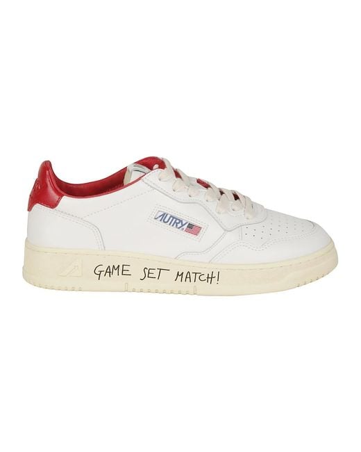 Autry White Sneakers for men