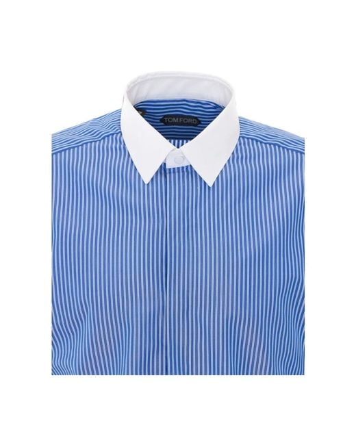 Tom Ford Hemden in het Blue voor heren