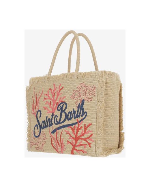 Mc2 Saint Barth Natural Shopping Bags
