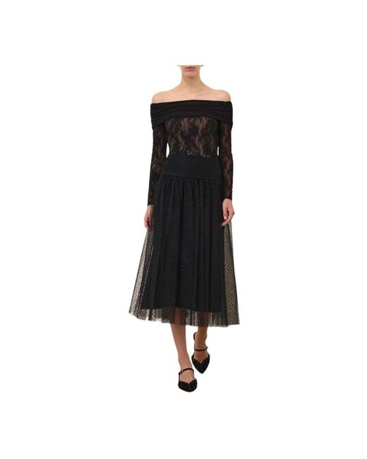 Zimmermann Black Midi Skirts
