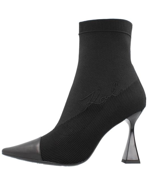 Karl Lagerfeld Heeled Boots in het Black