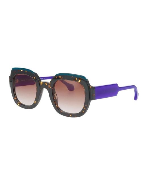 Face A Face Blue Sunglasses