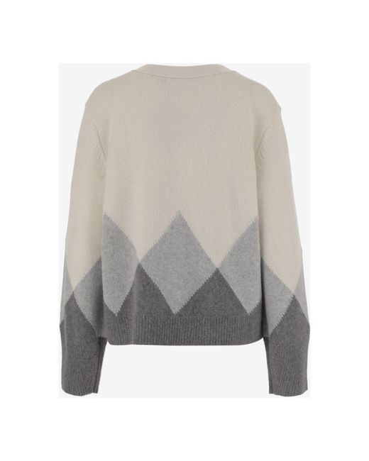 Cashmere Knitwear arch4 de color Gray
