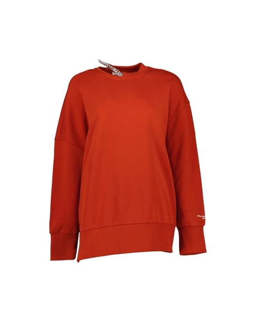 Stella McCartney Red Gemütlicher falabella sweatshirt