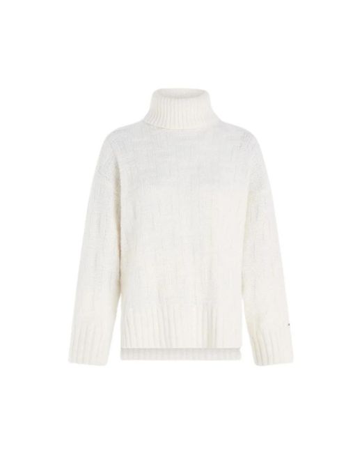 Tommy Hilfiger White Turtlenecks