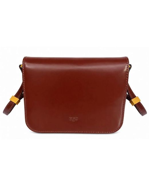 Pinko Brown Cross Body Bags