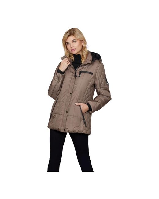 Junge Jassen ,Grijs ,Polyester Majbrit Jacket in het Brown